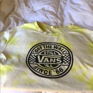 Vans crew neck long sleeve sweater